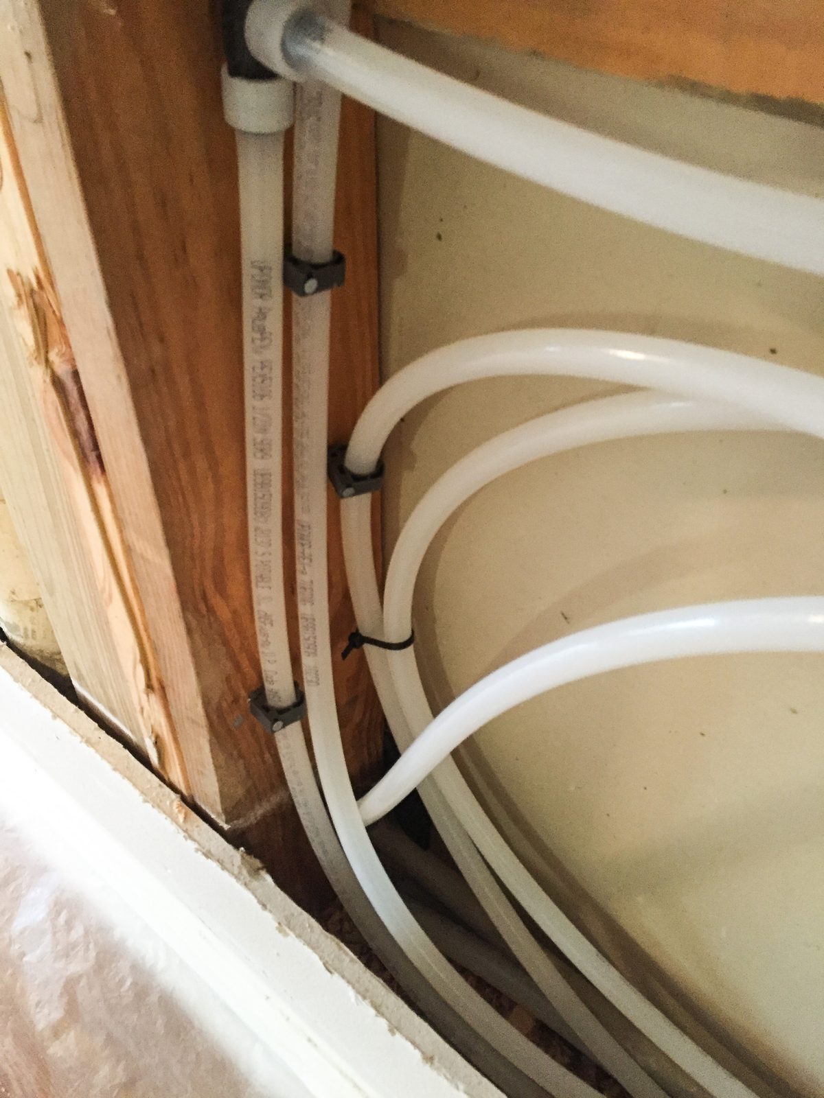 Repipe project photo - Ladera Ranch, CA home pipes before or after replacement by Repipe OC